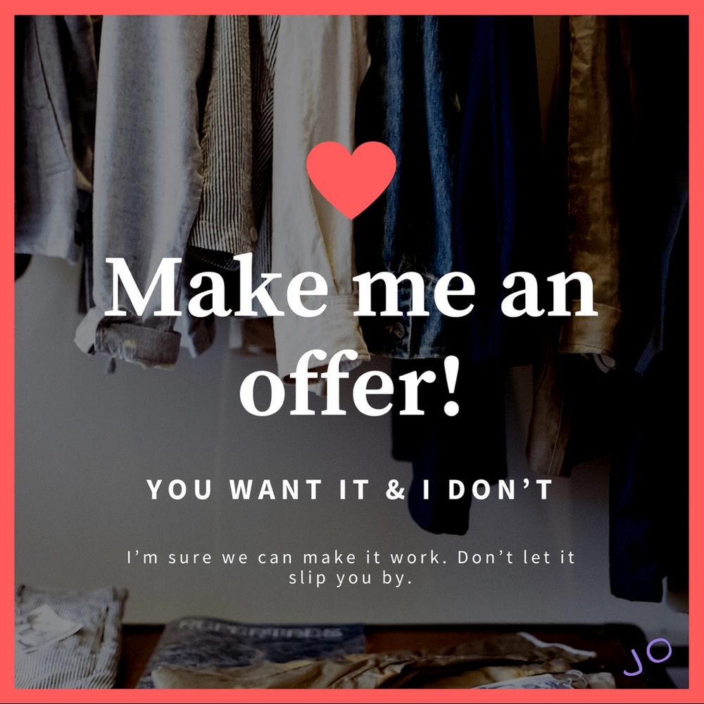 ALWAYS TAKING OFFERS